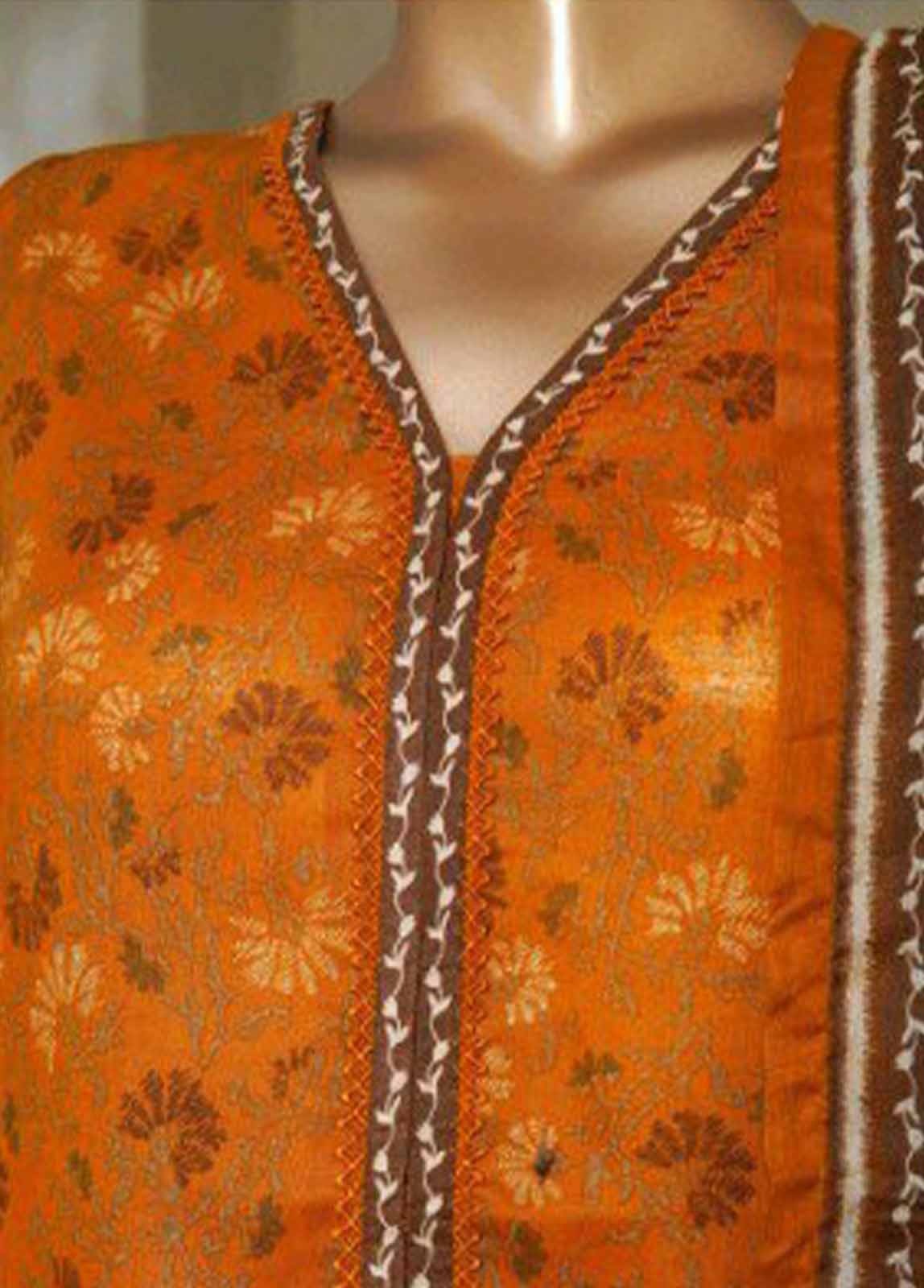 Bin Saeed 3 Piece Printed Stitched Suit D-07