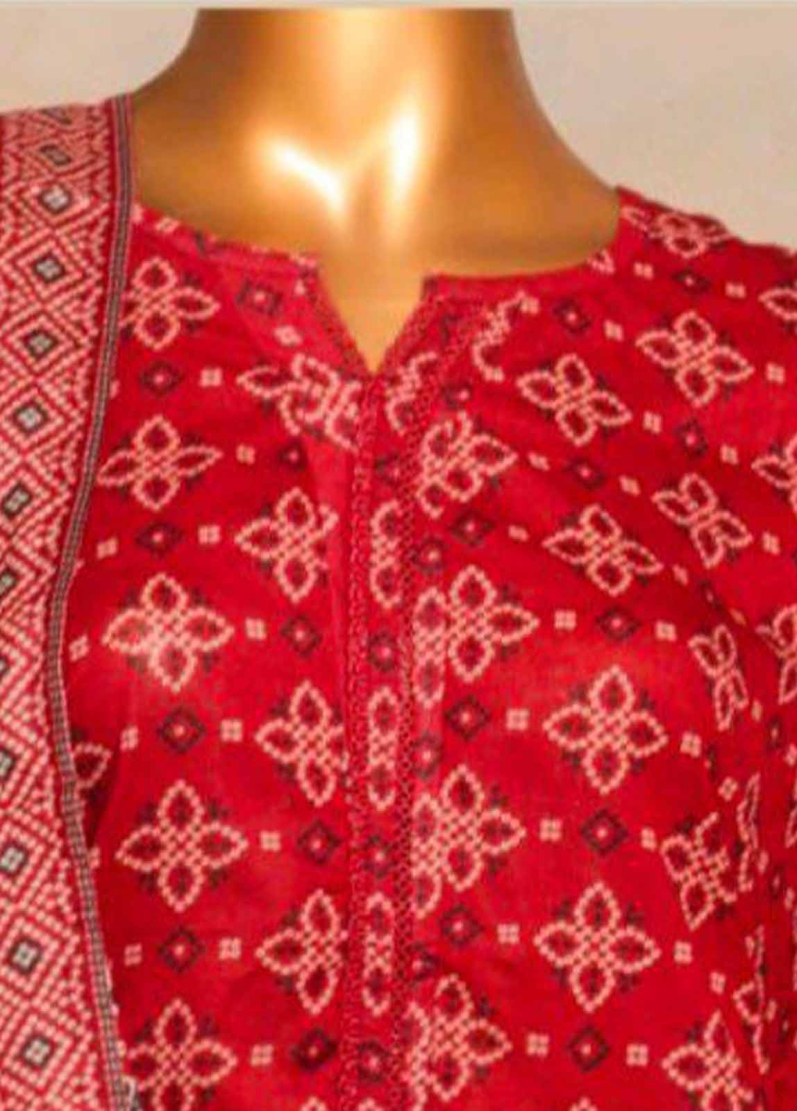 Bin Saeed 3 Piece Printed Stitched Suit D-03