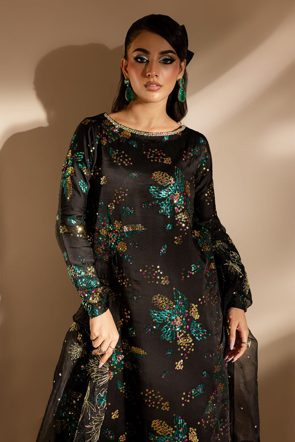 Nureh Luxury HandWork RawSilk