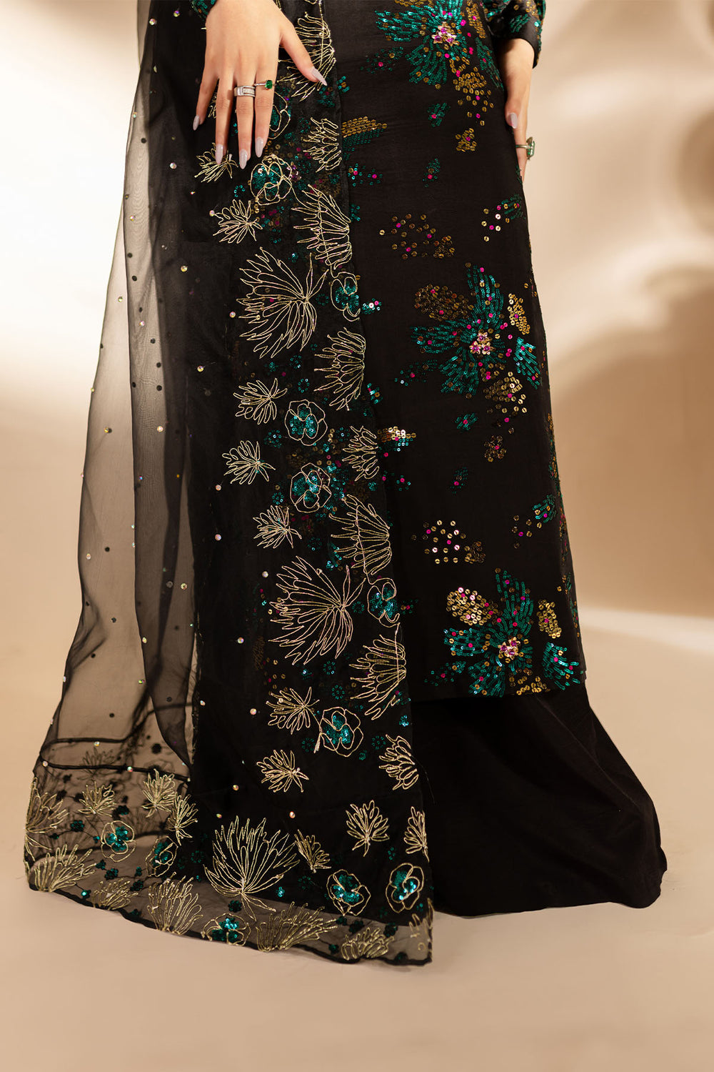 Nureh Luxury HandWork RawSilk