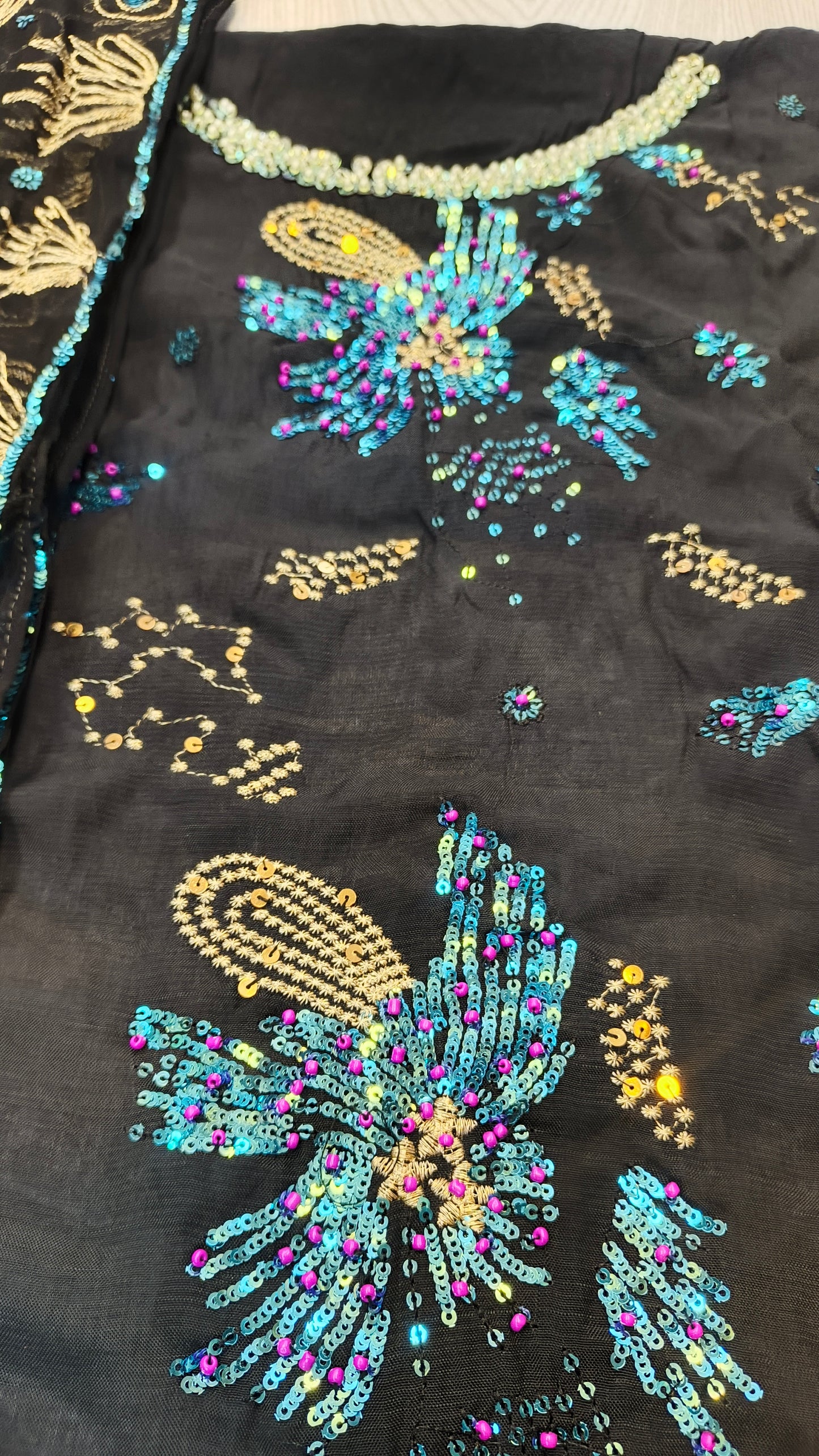 Nureh Luxury HandWork RawSilk