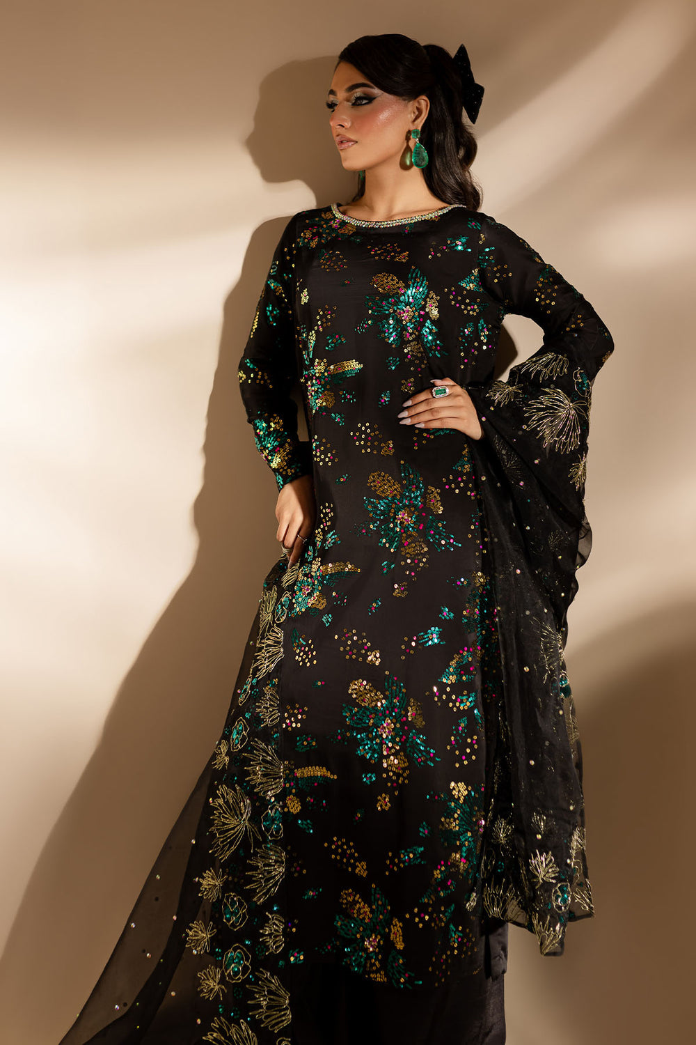 Nureh Luxury HandWork RawSilk