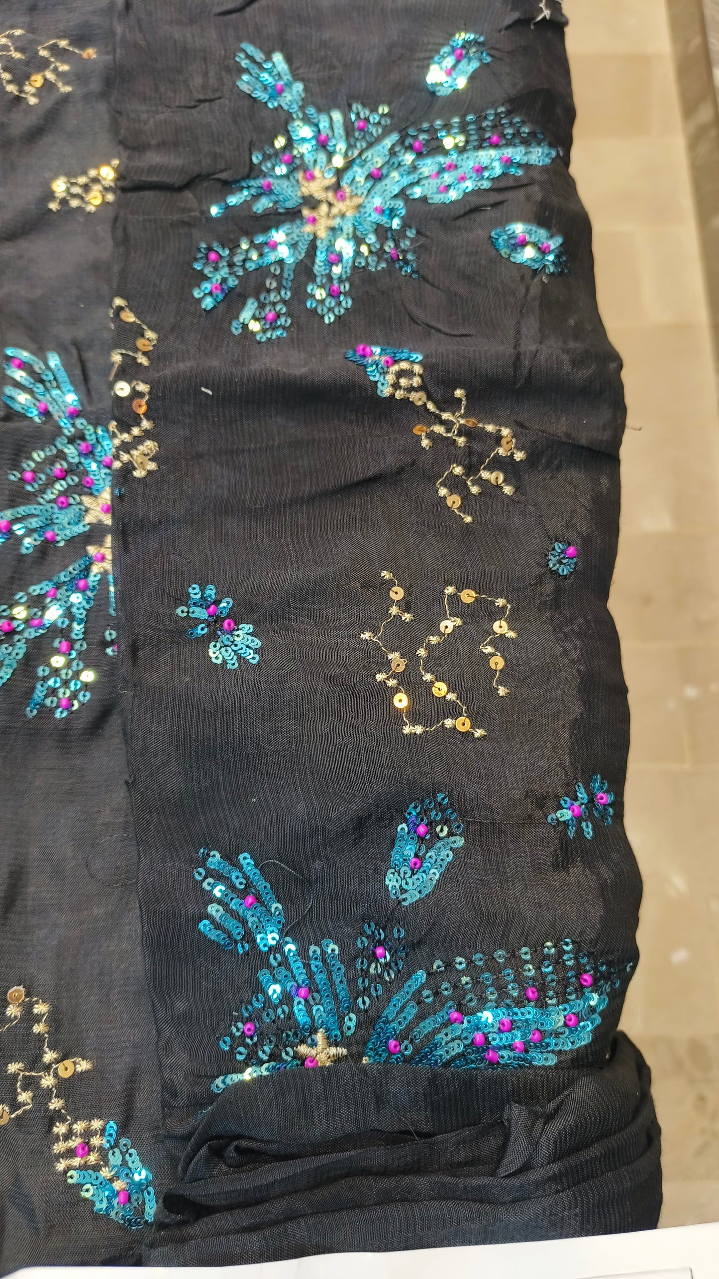 Nureh Luxury HandWork RawSilk