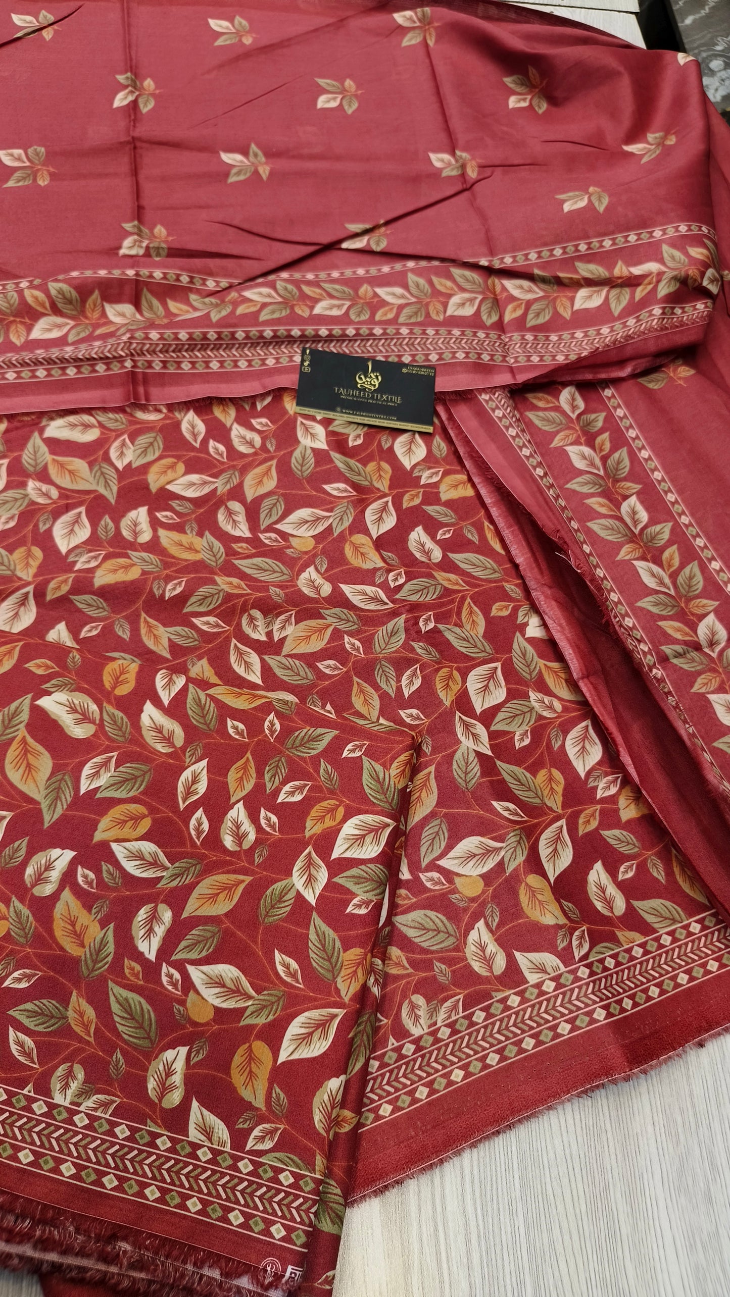 Bin Saeed 3pc Digital Printed Lawn 2025 D21