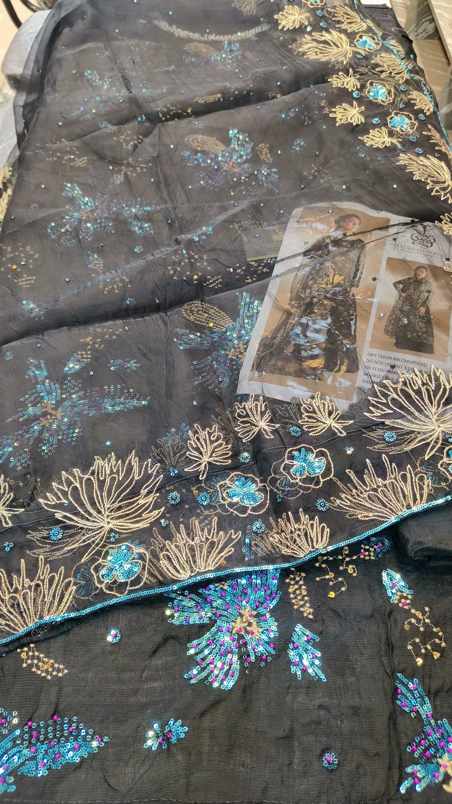 Nureh Luxury HandWork RawSilk