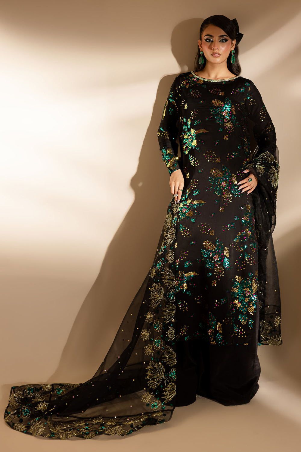 Nureh Luxury HandWork RawSilk