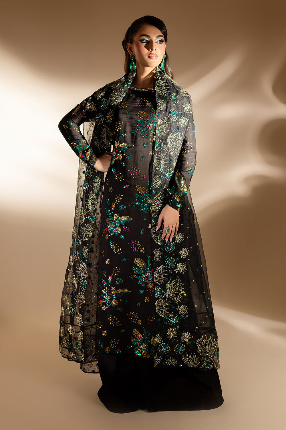 Nureh Luxury HandWork RawSilk