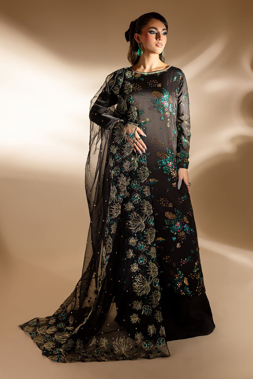 Nureh Luxury HandWork RawSilk