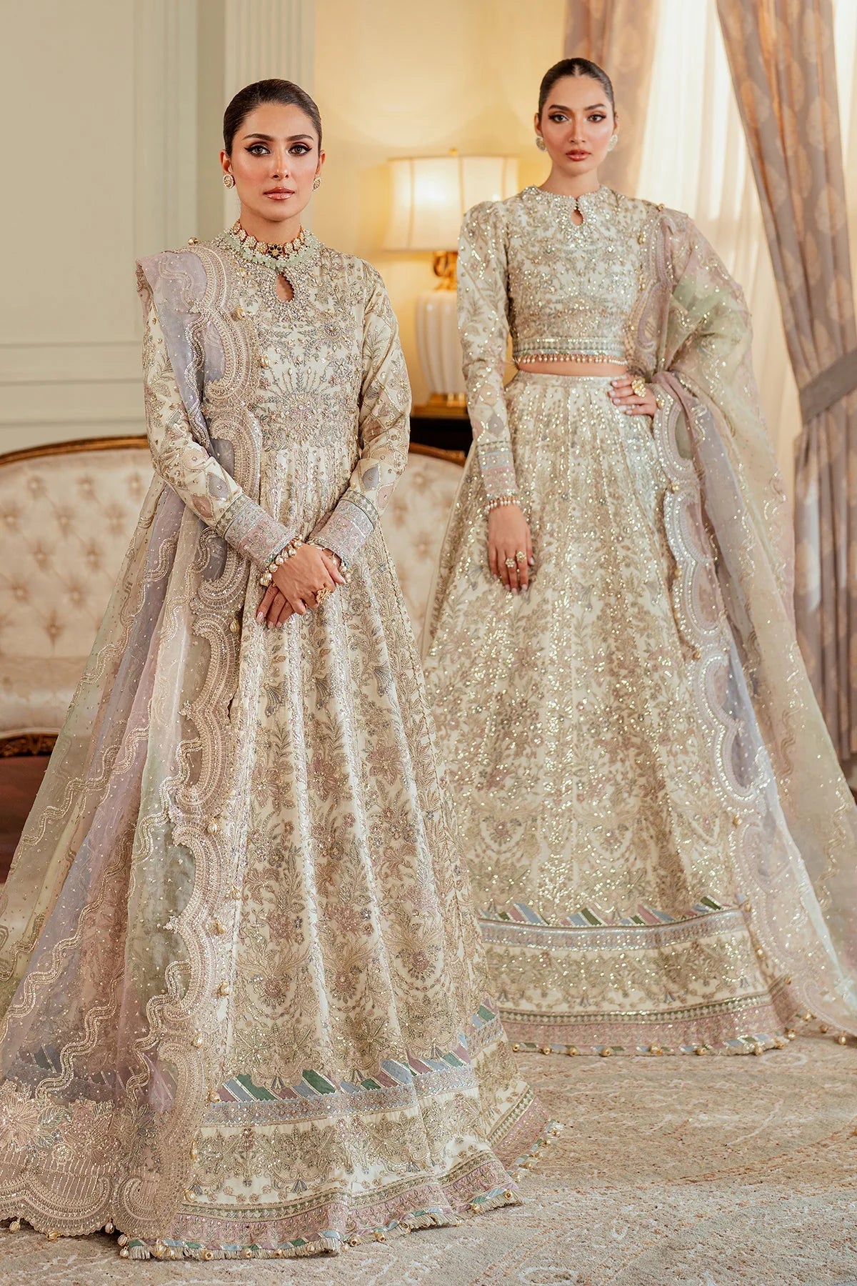 Designer Inspired Baroque Chantle