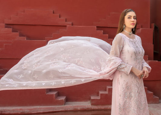 Tawakal Eunoia Embroided Fancy Chiffon D1908