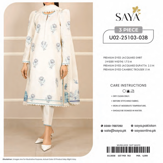 Saya Cotton Jaquard