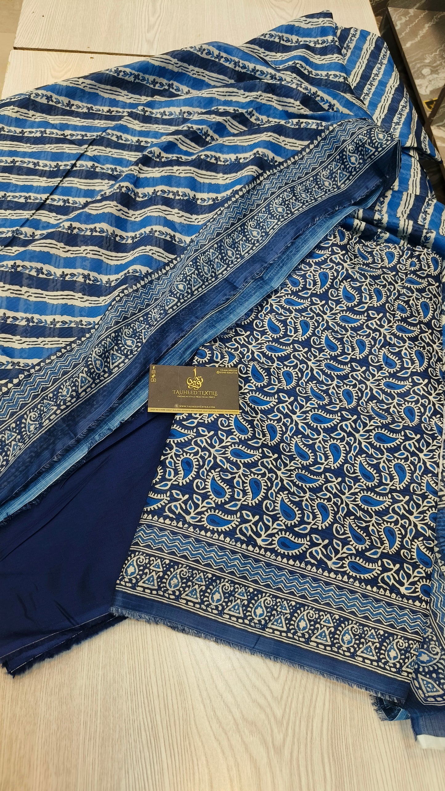 Bin Saeed 3pc Digital Printed Lawn 2025 D20