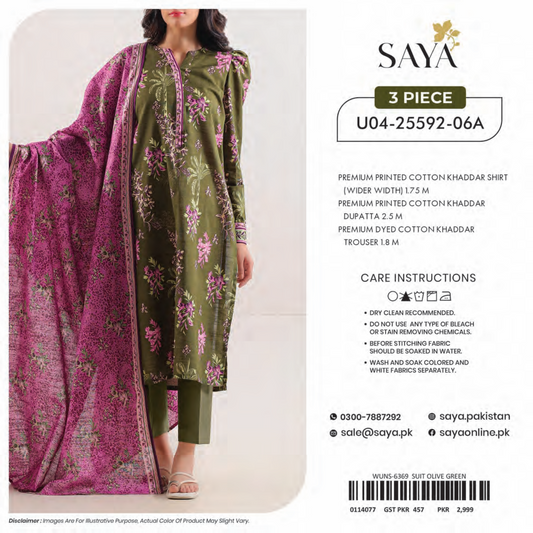 Saya Cotton Khaddar