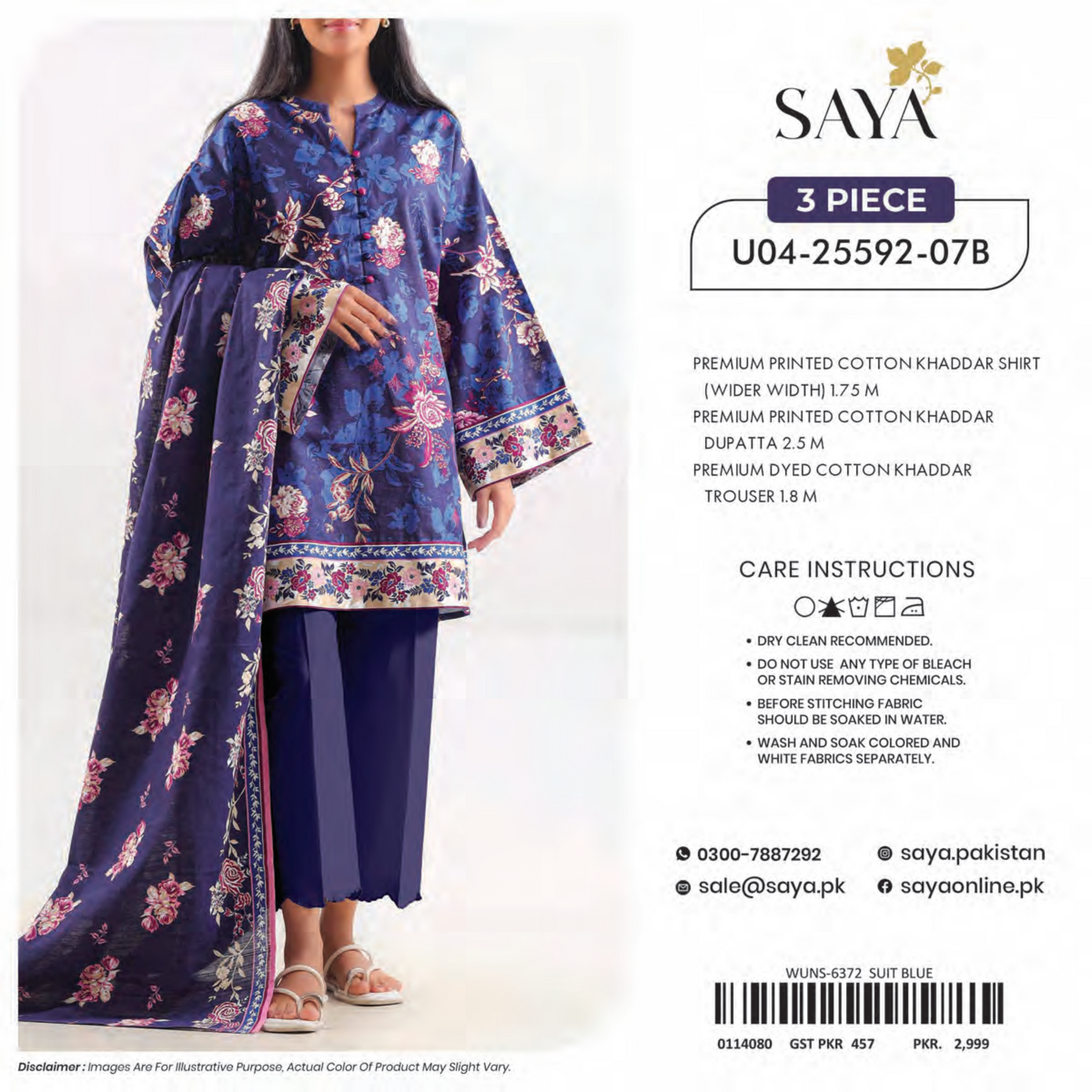 Saya Cotton Khaddar
