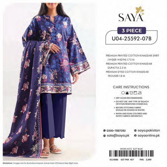 Saya Cotton Khaddar
