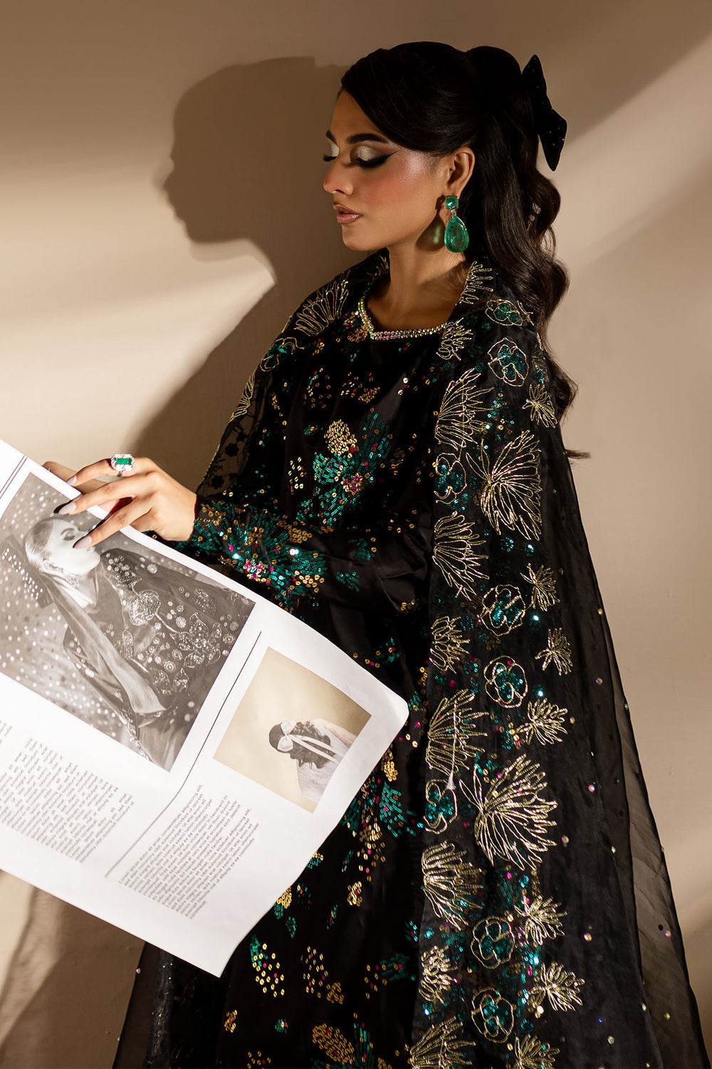 Nureh Luxury HandWork RawSilk