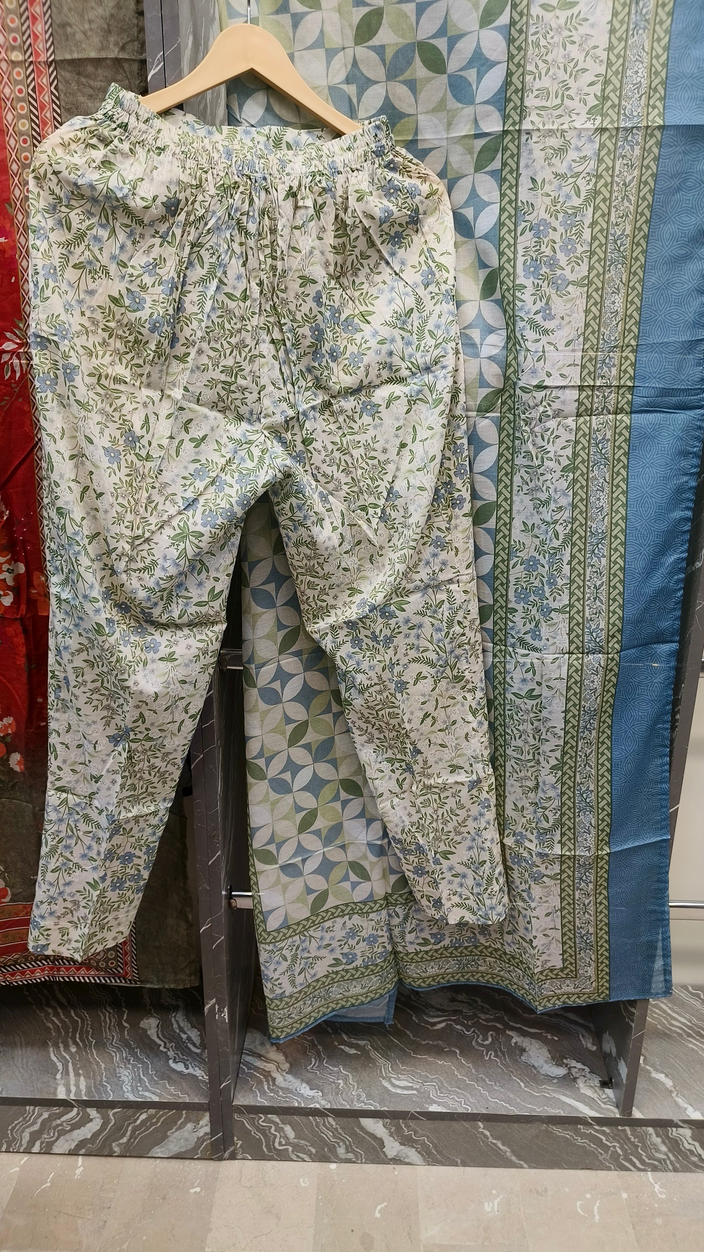 Bin Saeed 3Pc Printed Lawn Stiched Suit D09