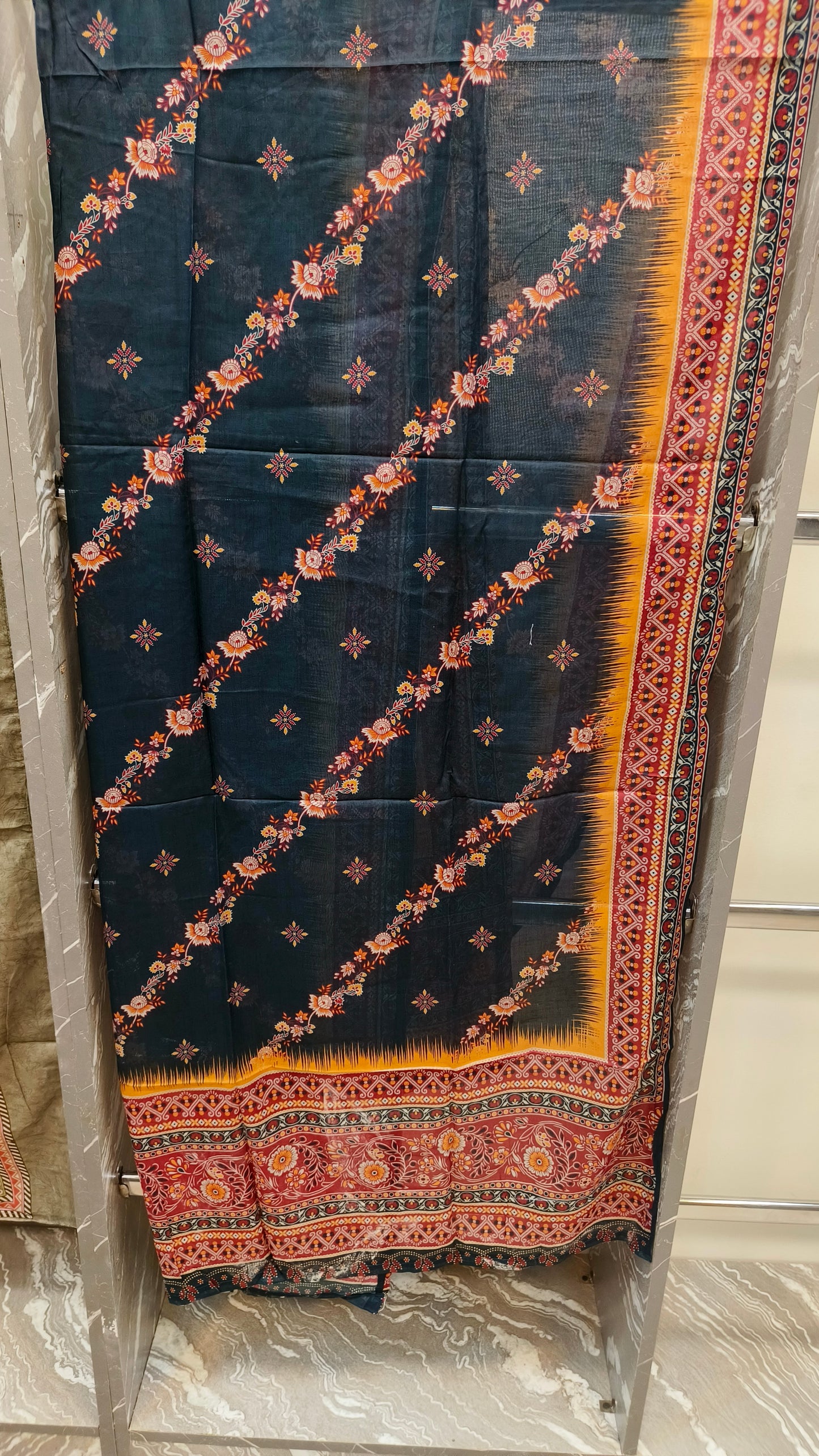 Bin Saeed 3Pc Printed Lawn Stiched Suit D11