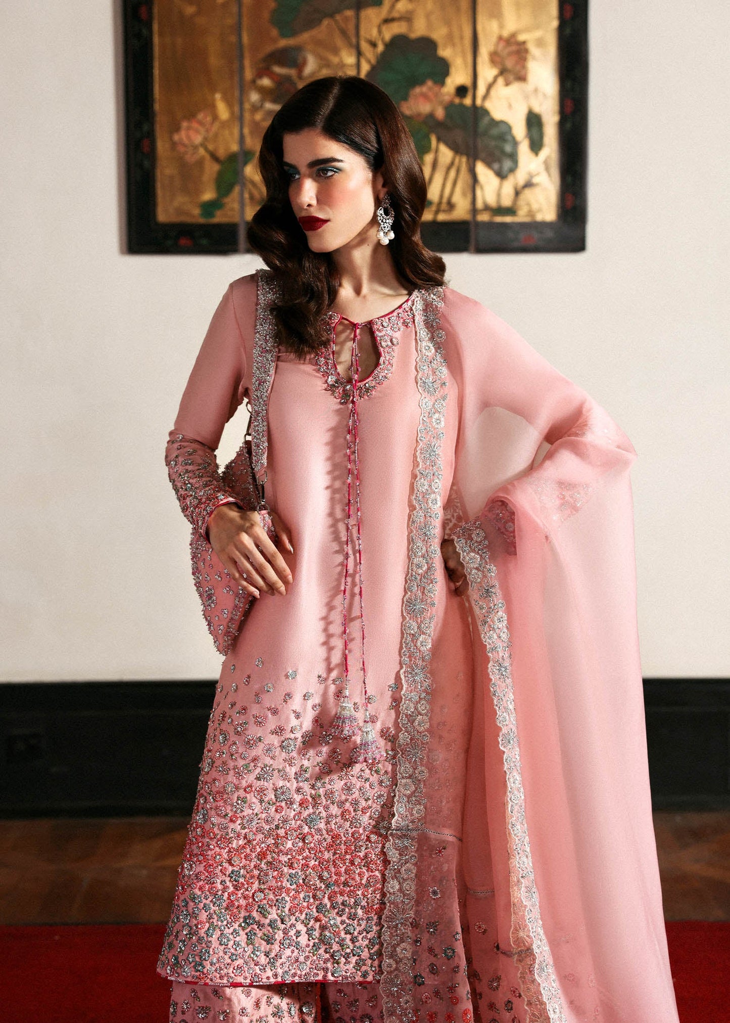 Designer Inspired Husain Rehar Luxury RawSilk
