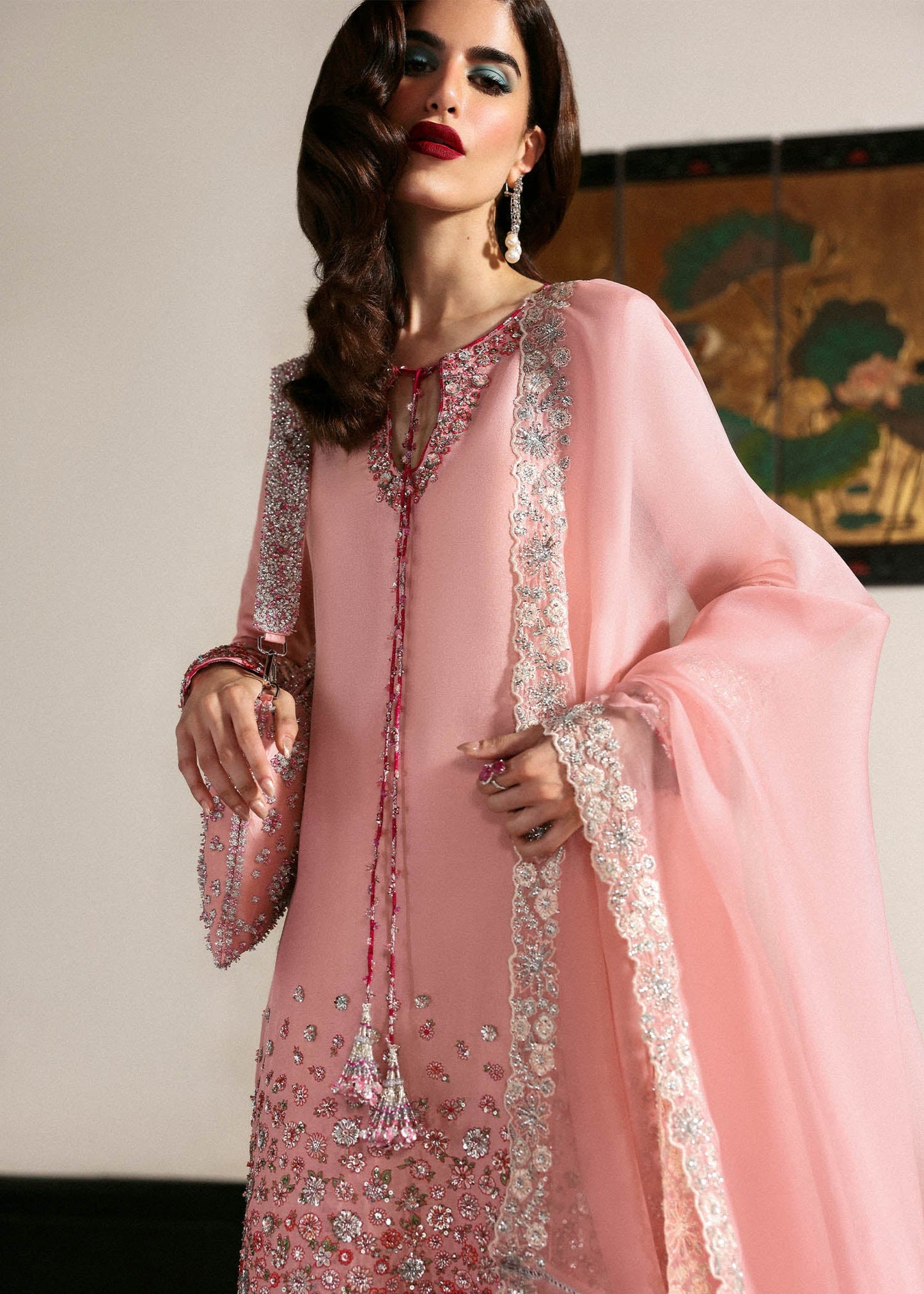 Designer Inspired Husain Rehar Luxury RawSilk