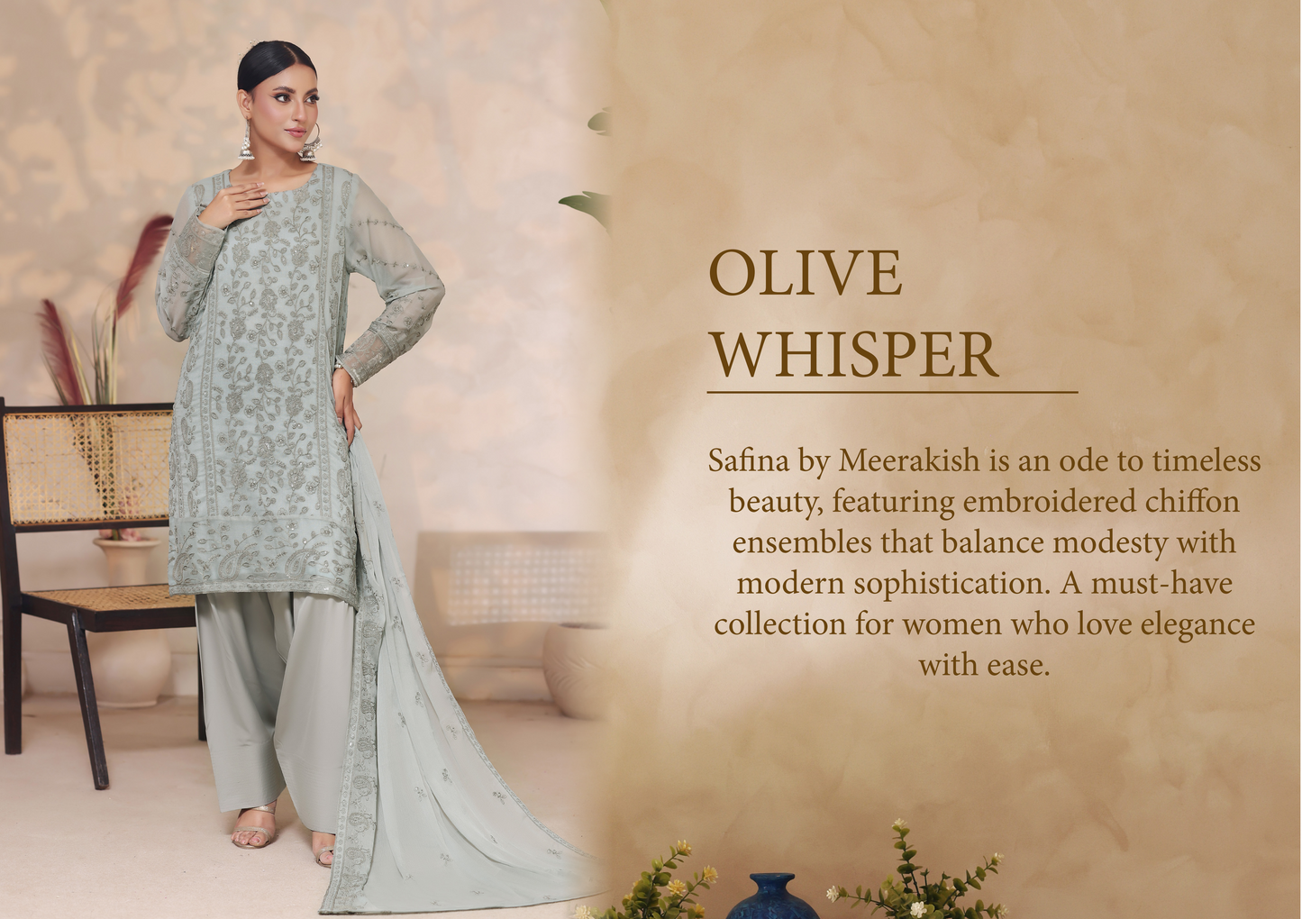 Safina Merakish Luxury Chiffon