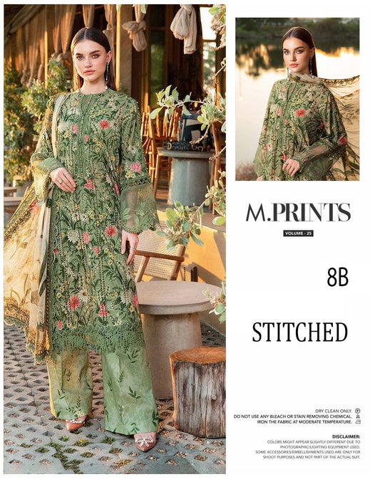 Mariab MPrints Lawn 8B