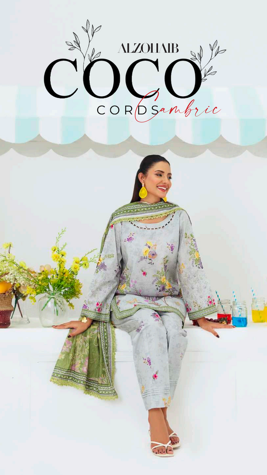 Alzohaib Coco Cords Cambric