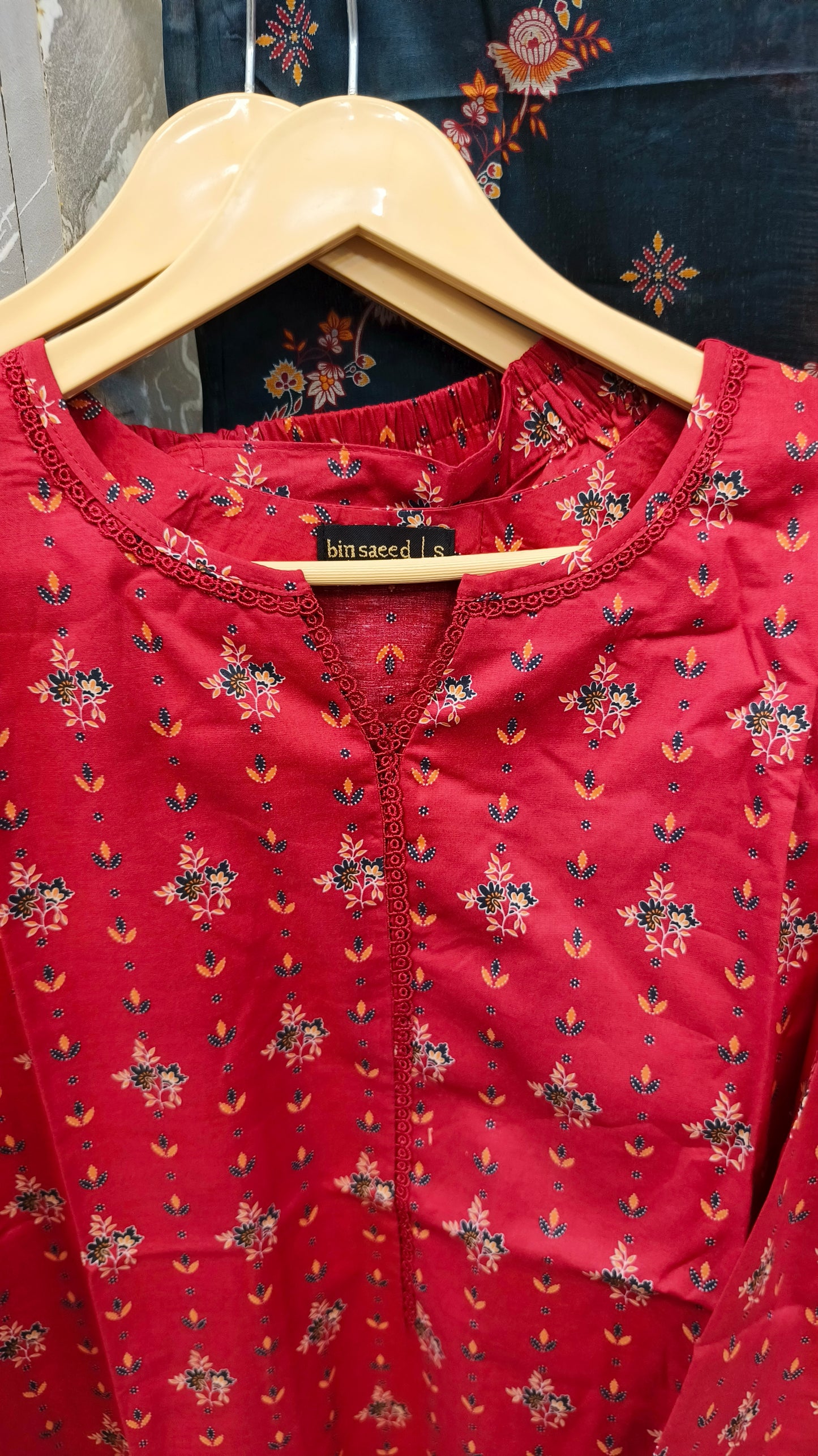 Bin Saeed 3Pc Printed Lawn Stiched Suit D11