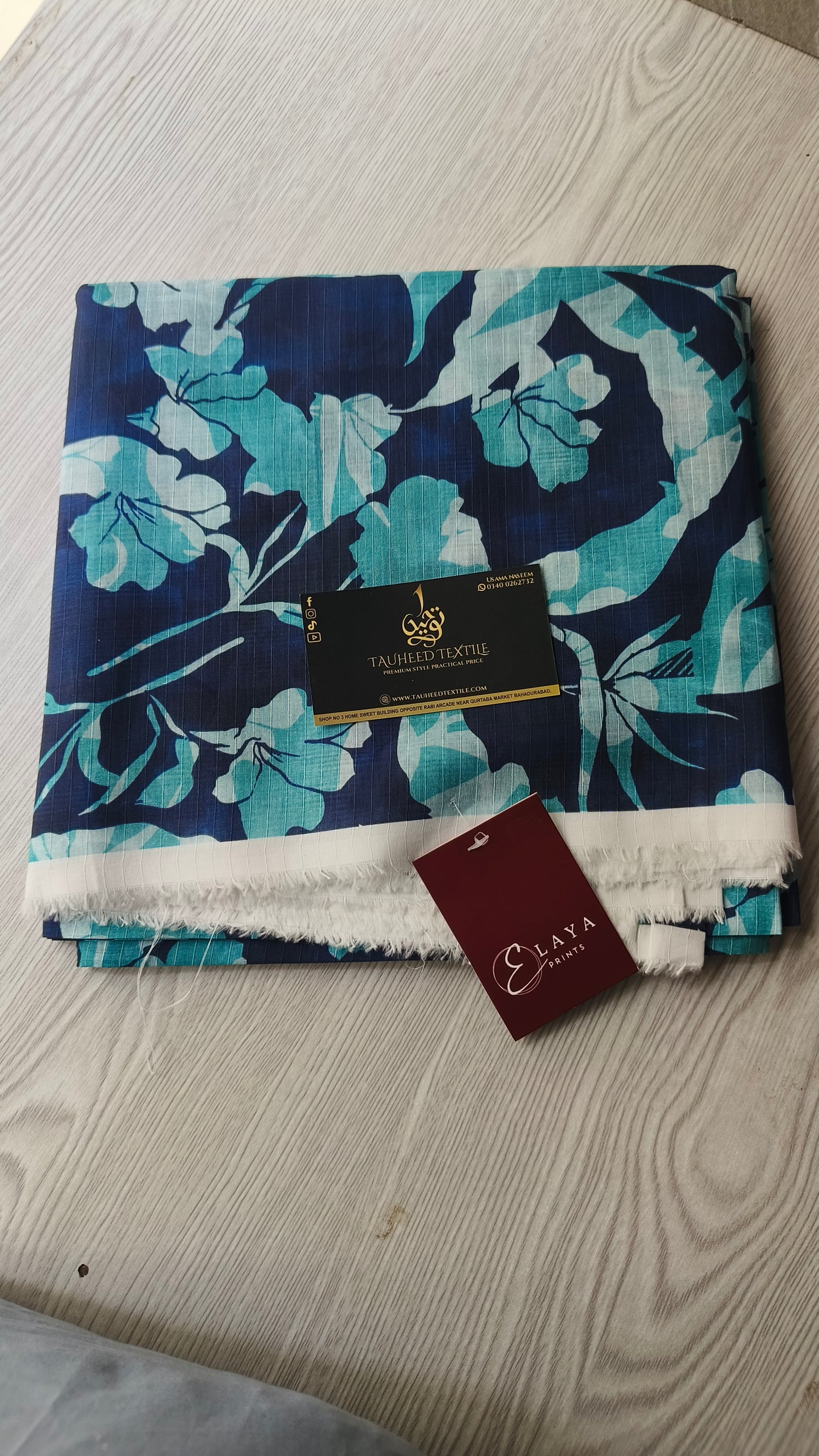 Elaya Prints Cambric Bana Dora 2pc