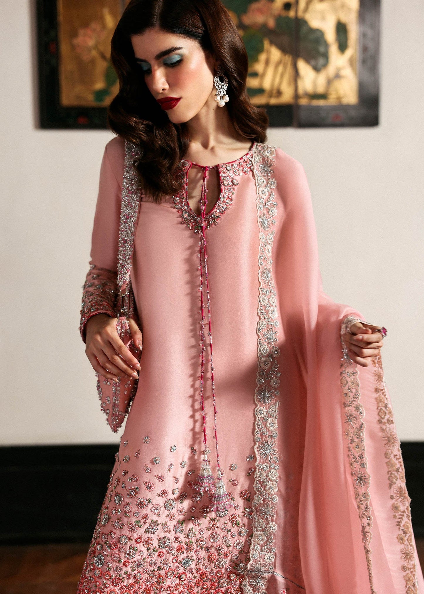 Designer Inspired Husain Rehar Luxury RawSilk