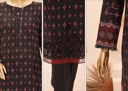 Chunri Embroided Lawn By Hz Textiles D06