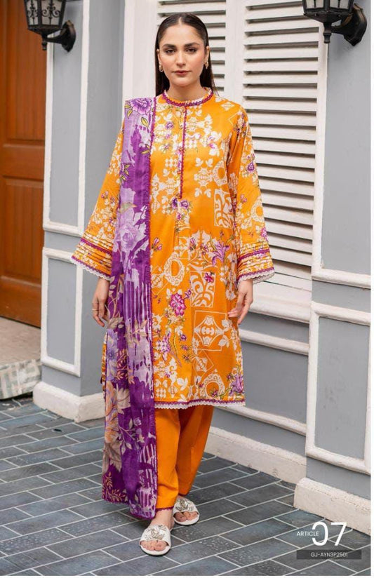 Gulahmed 2pc Shirt Dupputta