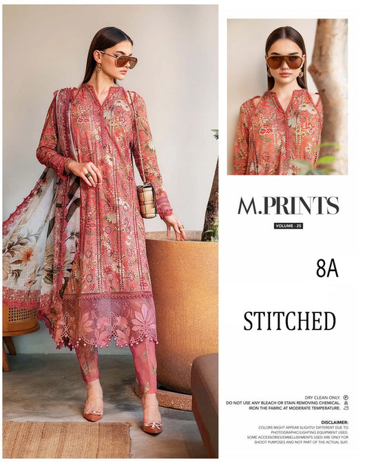 Designer Inspired Mariab MPrint Lawn 8A