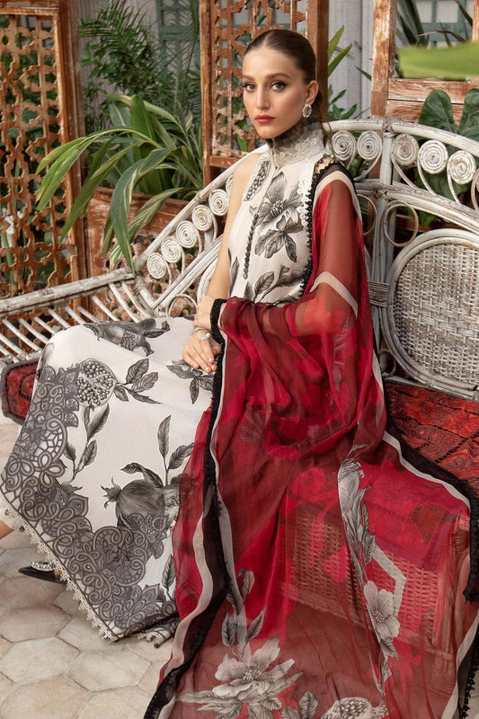 Designer Inspired Maria B OffWhite Lawn