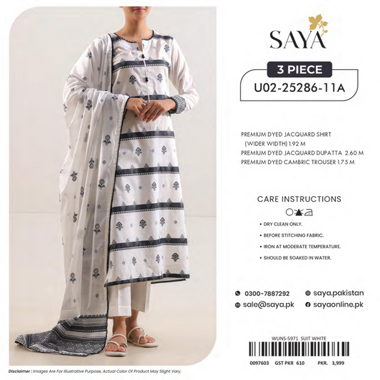 Saya Cotton Jaquard