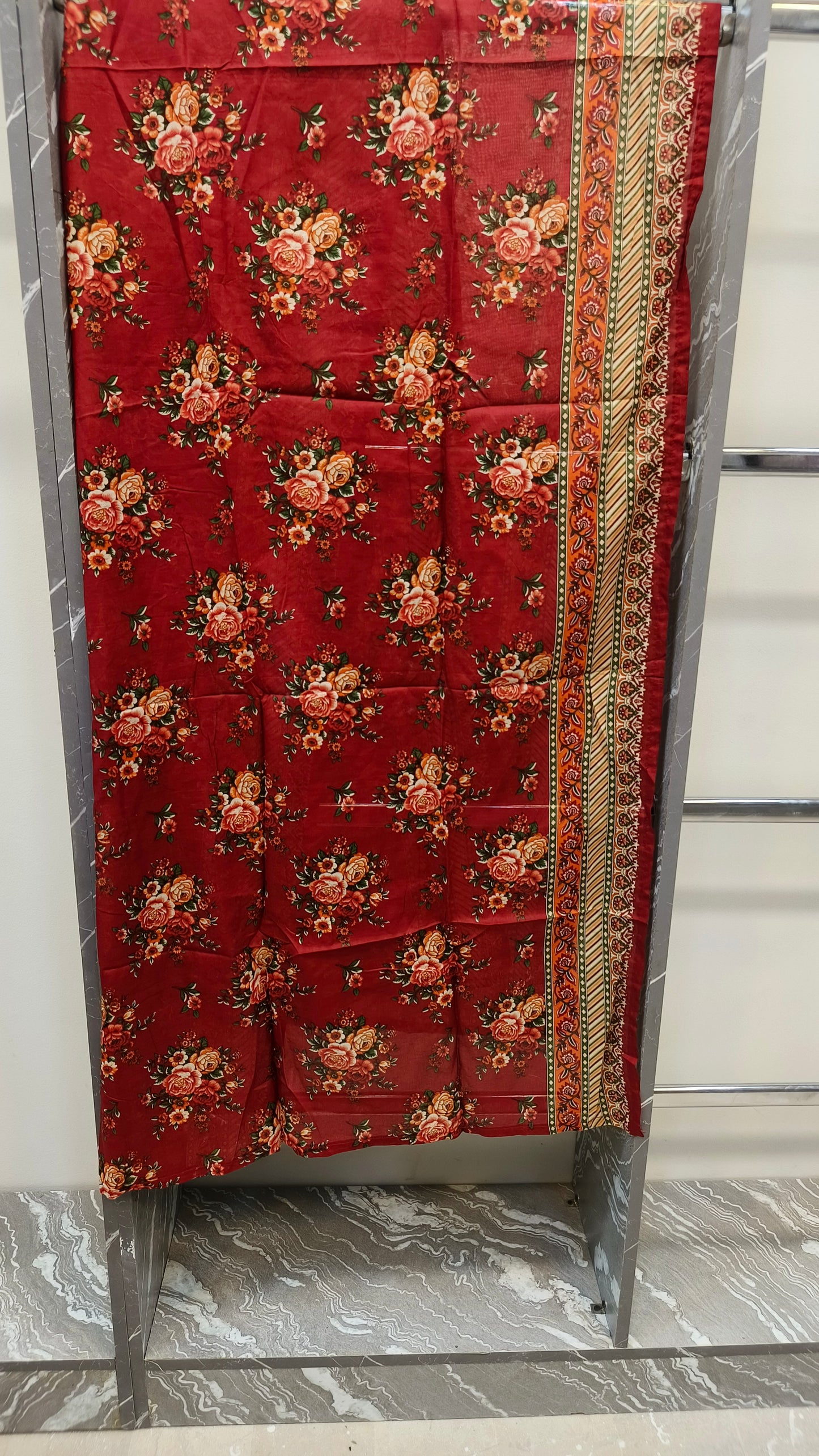 Bin Saeed 3pc Printed Lawn Stiched Suit D15