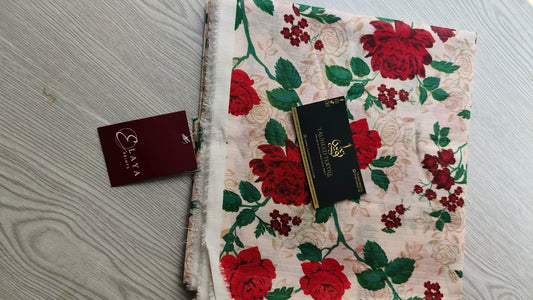 Elaya Prints Cambric Bana Dora 2pc