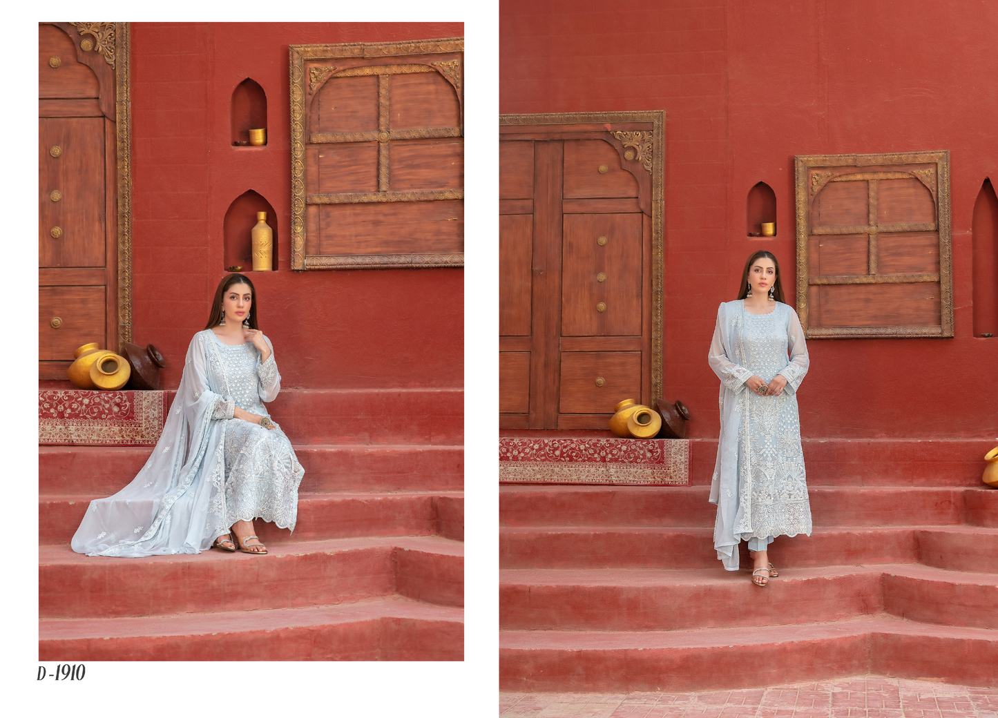 Tawakal Eunoia Embroided Fancy Chiffon D1910