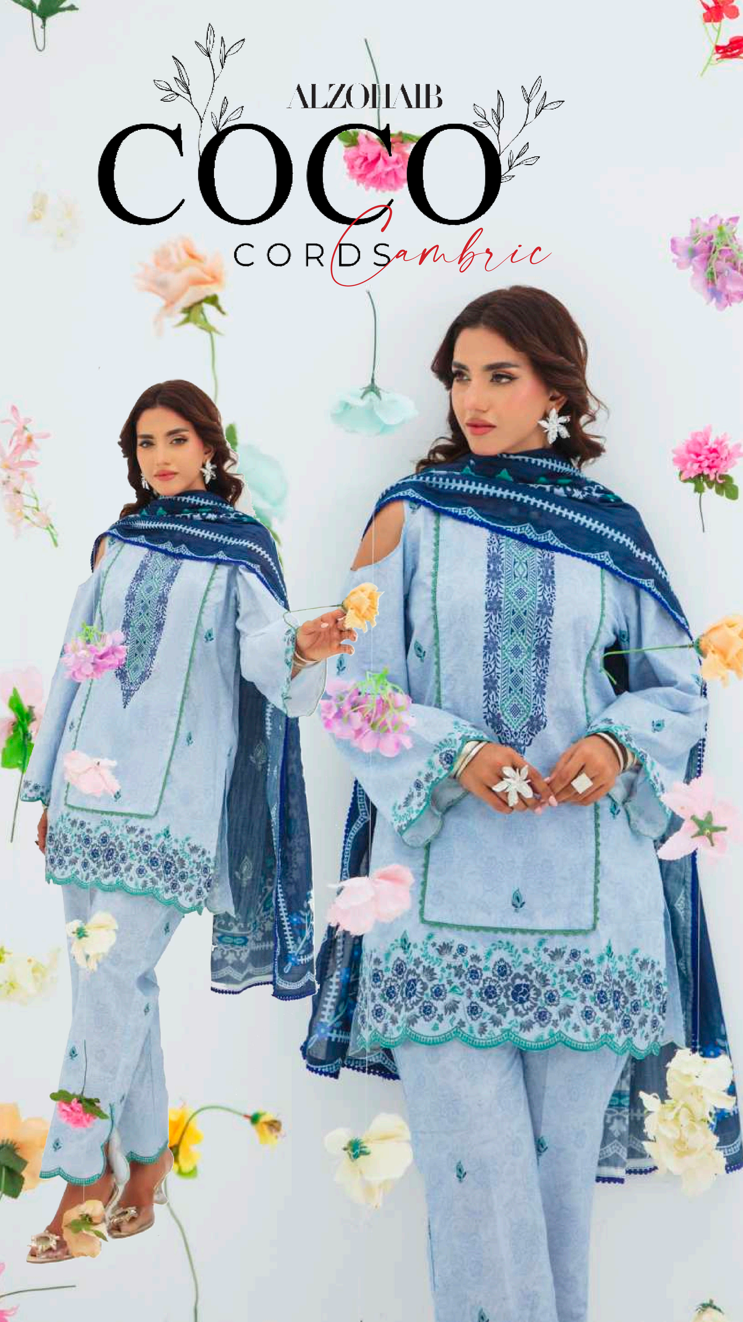 Alzohaib Coco Cords Cambric