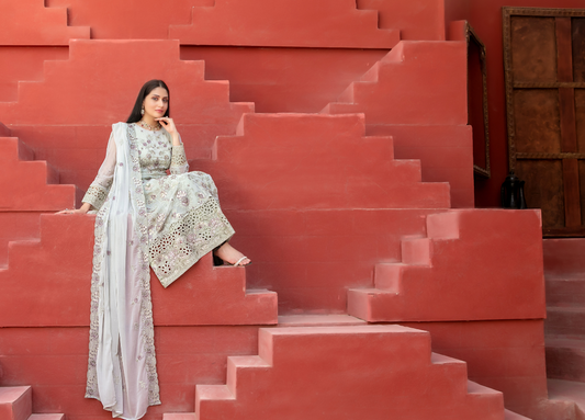 Tawakal Eunoia Embroided Fancy Chiffon D1914