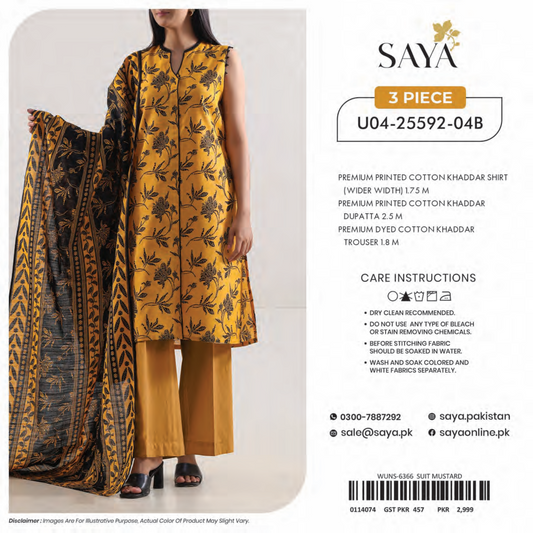 Saya Cotton Khaddar