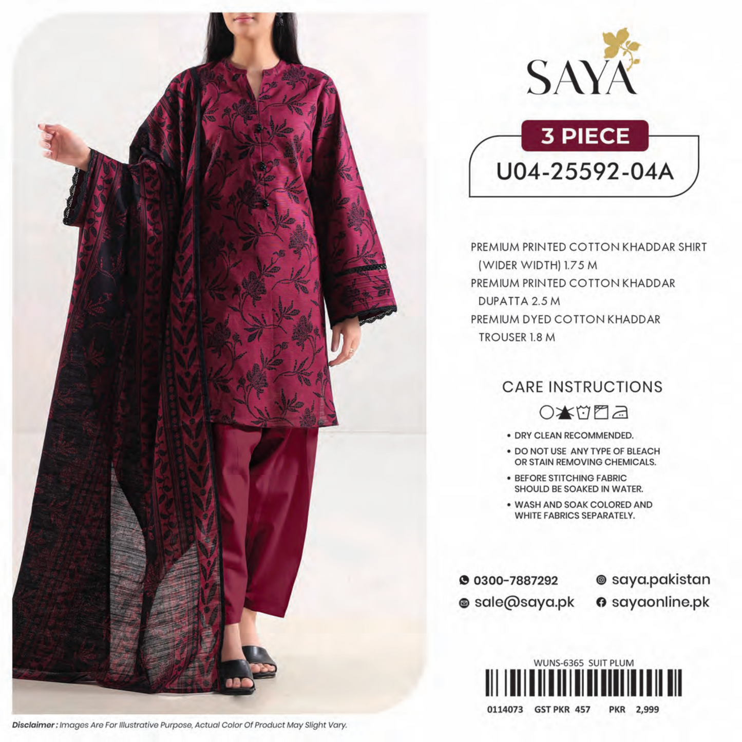Saya Cotton Khaddar