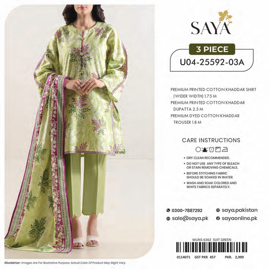 Saya Cotton Khaddar