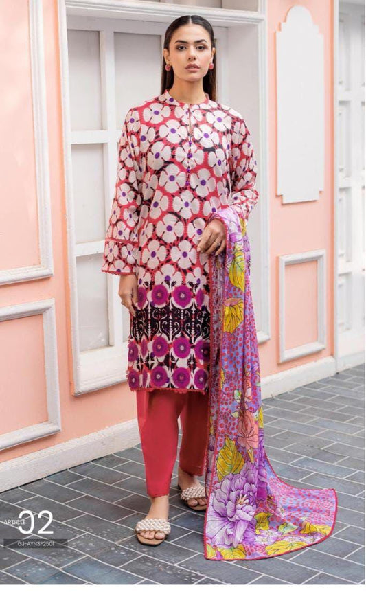 Gulahmed 2pc Shirt Dupputta