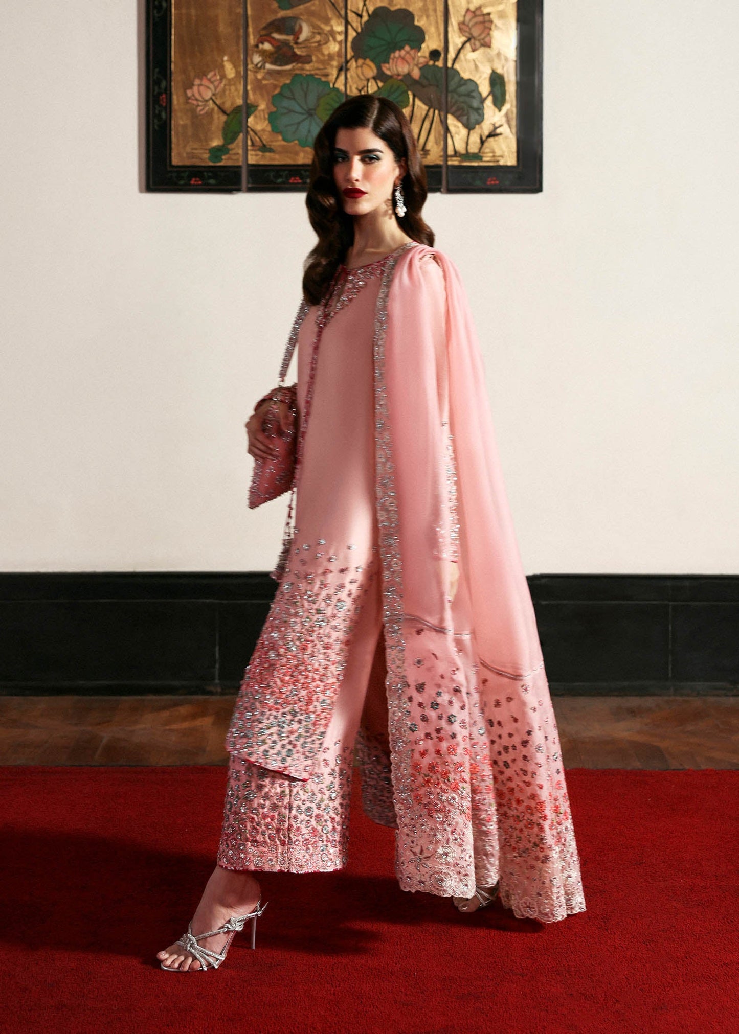 Designer Inspired Husain Rehar Luxury RawSilk